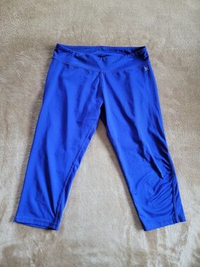 Hurley Cobalt Blue Cropped Performance Leggings